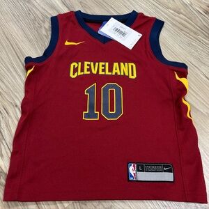 Nike Cleveland Cavaliers #10 Darius Garland Kids Toddler Jersey Size Large/7 $55